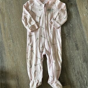 Nike Light Pink Baby Footie
